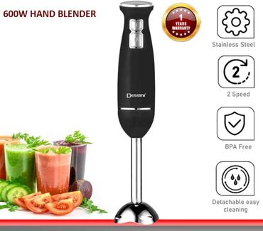 Blenderlər: Əl blender, Dessini, Yeni, Ünvandan götürmə, Pulsuz çatdırılma, Ödənişli çatdırılma