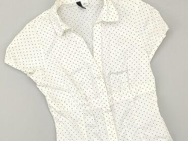 bluzki z koronka krótki rekaw: Blouse, S (EU 36), condition - Fair