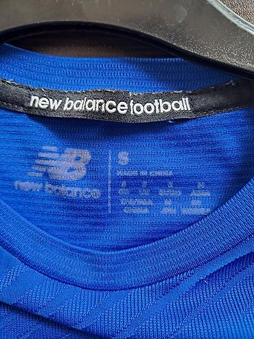 динакорд: Мужская футболка, New Balance, S, цвет - Голубой — 3