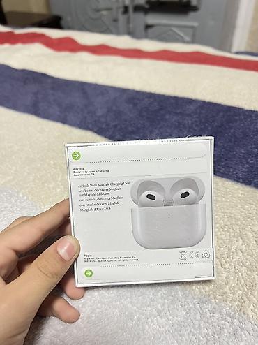 Наушники: Вкладыши, Apple, Новый, Беспроводные (Bluetooth), Студийные — 10