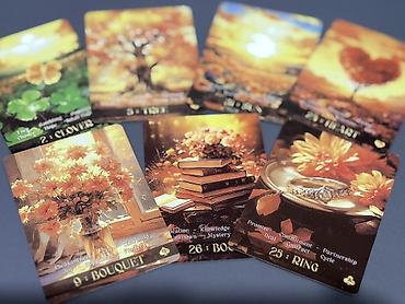 səs kartları: Məhsul: “Le AUTUMN – 36 Lenormand Cards” kart dəsti - Mövzu: Payız — 8