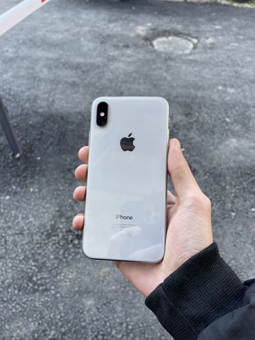 Apple iPhone: IPhone X, 256 GB, Ağ, Zəmanət