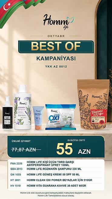 baş: Homm Life məhsulları – gündəlik qayğınız üçün təbii seçimlər 1) Homm — 4