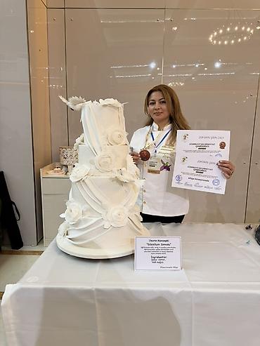 Qida məhsulları: Tədbirlər üçün bədii dizaynlı tortlar – fərdi sifariş - Toy, nişan — 1