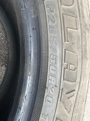 колесо для шиншиллы: Шиналар 285 / 50 / R 20, Кыш, Колдонулган, Комплект, Жол тандабастар (АТ/МТ)