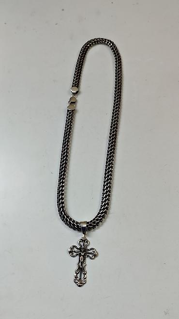 Серебряные браслеты: Серебряный браслет Лисий хвост Серебро 925 проба Вес 85 грамм Размер — 16