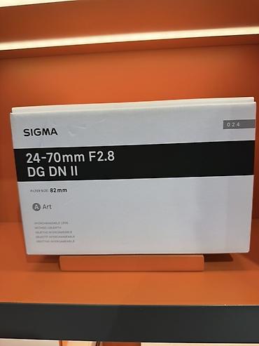 SIGMA 24-70mm F2.8 DG DN II (Art seriyası) – tam kadr güzgüsüz — 1