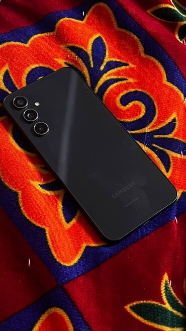 Samsung: Samsung Galaxy A54 5G, Б/у, 128 ГБ, цвет - Черный, 2 SIM