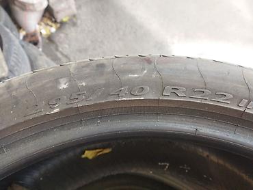 work r18: Шины 295 / 40 / R 22, Лето, Б/у, 1 шт, Внедорожные (АТ/МТ), Германия, Pirelli — 1