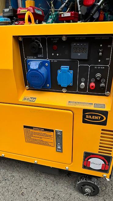 Генераторы: Дизельный генератор ROLF TOP-6500T (Germany Technology), инверторный — 4