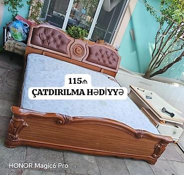 İşlənmiş, İkinəfərlik çarpayı, Matras ilə