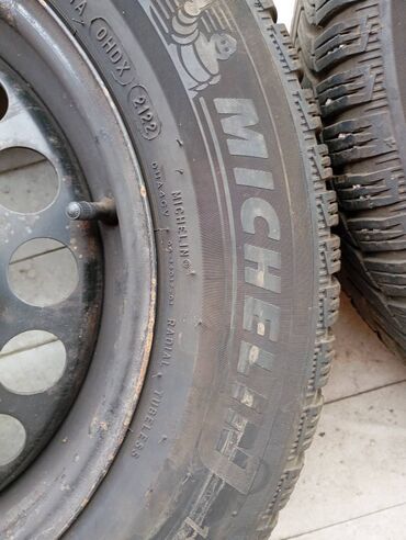 Auto delovi: Mercedes felne sa gumama ZIMSKE MIchelin ALPINE 6 Mercedes celicne — 12