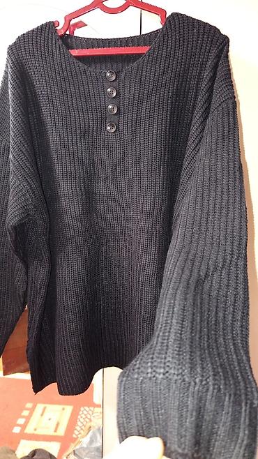 Свитера: Тёплые вязаные свитеры (несколько моделей), унисекс. 1) Черный свитер — 2