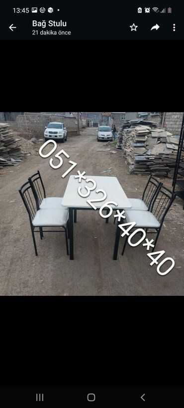 Sifarişlə masa və oturacaq dəstləri: Dördbucaq masa, Mətbəx üçün, Qonaq otağı üçün, Dəhliz üçün, 4 nəfər, Açılan, Azərbaycan, Zəmanətli -da lalafo.az — 12 Sifarişlə masa və oturacaq dəstləri: Dördbucaq masa, Mətbəx üçün, Qonaq otağı üçün, Dəhliz üçün, 4 nəfər, Açılan, Azərbaycan, Zəmanətli — 12