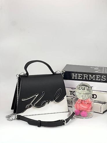 Torbe: Torba sa potpisom “Karl” – elegantna crossbody/ručna torbica — 9