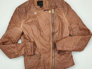 skórzane spódnice cropp: Leather jacket, Forever 21, S (EU 36), condition - Good