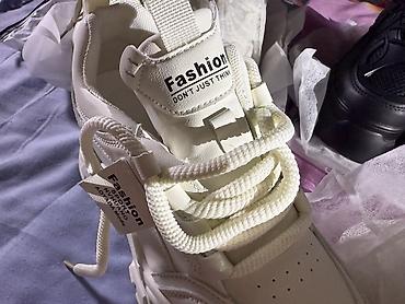 Кроссовки и спортивная обувь: Кроссовки, 37, Fashion, Новый, цвет - Белый, Самовывоз — 17