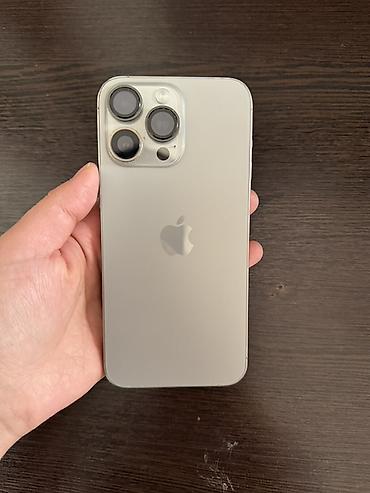 IPhone 15 Pro Max, Б/у, 256 ГБ, Серебристый, Чехол, Коробка, 77 %