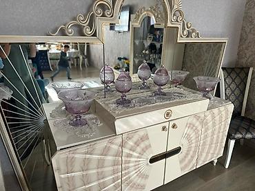 Qonaq otağı dəstləri: İşlənmiş, Dolab, Komod, Masa və oturacaqlar, Kredit yoxdur — 8