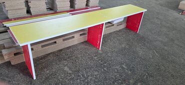 Sifarişlə ofis dəst mebeli: Mebel istehsalı və quraşdırma xidməti - Ofis masaları: İki rəngli — 25
