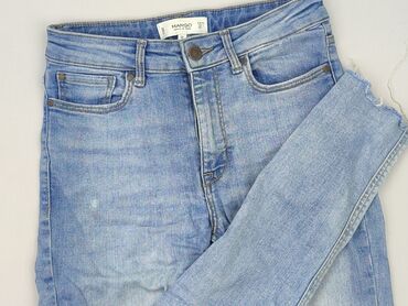 jeansy plus size wysoki stan: Mango, Jeansy damskie, rozmiar XS