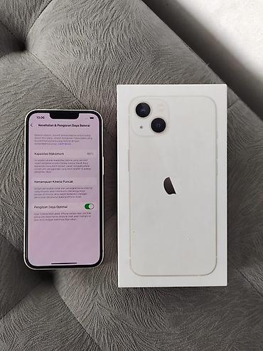 IPhone 13, 128 GB, Ağ, Zəmanət, Kredit, Simsiz şarj — 5