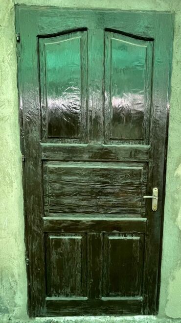 деревянные двери бу: Входная дверь, Сосна, Левостороний механизм, Б/у, 3, Самовывоз
