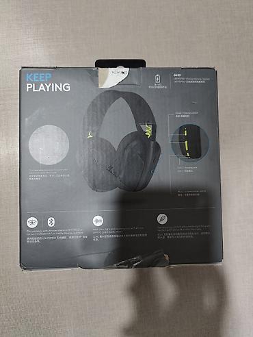 Qulaqcıqlar: İşlənmiş Simsiz (Bluetooth) Qulaqcıqlar, Logitech, rəng - Qara — 2