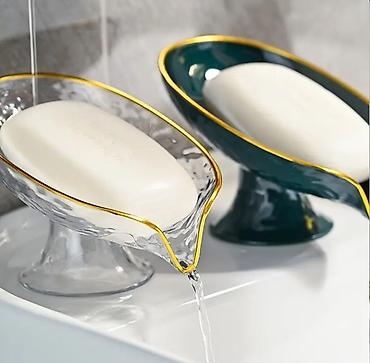 bal qiymetleri: • SİFARİŞLƏ GƏTİRİLİR 🛍️ • Qızılı kənarlı drenajlı sabunaltı - — 2