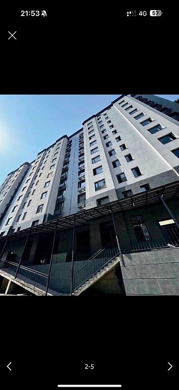 кивартира: 1 комната, 53 м², Асанбай мкр Элитка, 10 этаж, ПСО (под самоотделку) — 8