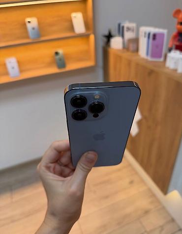yığılma ayfonlar: IPhone 13 Pro, 128 GB, Sierra Blue, Zəmanət, Simsiz şarj, Face ID — 5