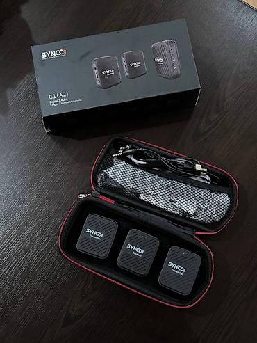 Mikrofonlar: Model: SYNCO G1(A2) Vəziyyət: Çox yaxşı / səliqəli istifadə olunub — 3