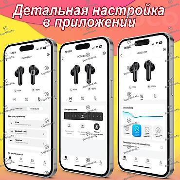 Аудиотехника: Беспроводные TWS наушники Hoco EQ27 c переводчиком и ИИ-ассистентом – — 6