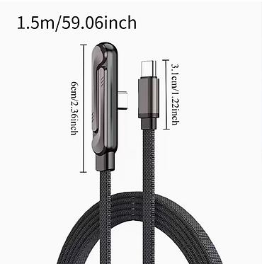 Kablovi za telefone: 240W Držač za telefon sa kablom za punjenje iprenos podataka - — 4