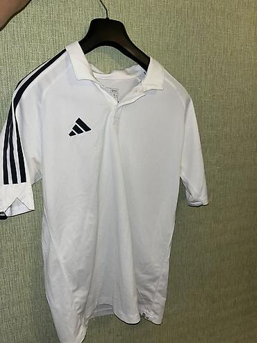ag cins: Polo köynək, Adidas, M, rəng - Ağ — 1