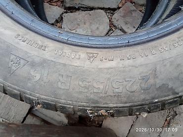 216 65 16: Зимние шины 225/55 R16 3000 сом 2коо - Тип: зимние, бескамерные — 1