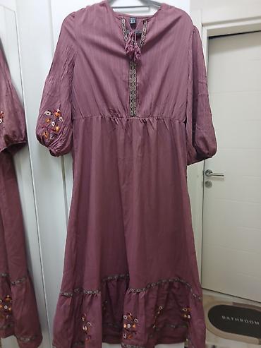 Boho haljina midi dužine u boji stare ruže (brend: SHEIN). - Kroj na lalafo.rs — 1 Boho haljina midi dužine u boji stare ruže (brend: SHEIN). - Kroj — 1