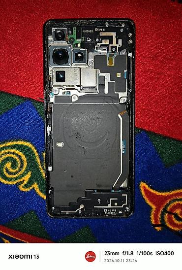 Уюлдук телефондор жана аксессуарлар: Samsung Galaxy S21 Ultra, черный Сильно упал Сломан дисплей Не — 4