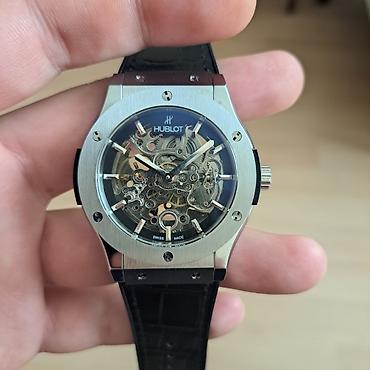 hublot geneve 53688: Hublot skeleton dizaynlı mexaniki qol saatı - Brend: Hublot (Swiss — 1
