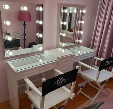 Sifarişlə manikür masaları: Gözəllik salonları və vizaj studiyaları üçün peşəkar vizaj/saç ustası — 3