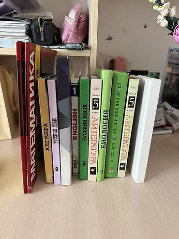 учебный книги: Набор школьных учебников по разным предметам. В комплекте на фото — 1