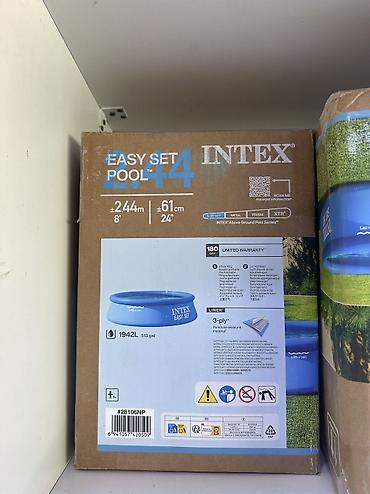 Бассейны: Надувной бассейн Intex Easy Set - Формат: круглый, семейный. - — 11
