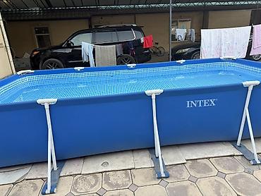 intex: Каркасный бассейн INTEX 84 см (7 100 л) Состояние: отличное. Продам — 4