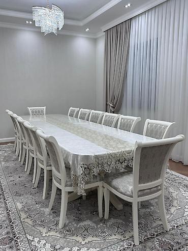 table chair: Продаю стол со стульями в классическом стиле: большой стол и 14 — 1