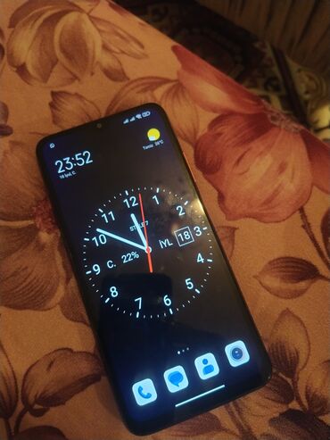 Redmi: Redmi 9T, 128 GB, rəng - Qara, Barmaq izi, Face ID
