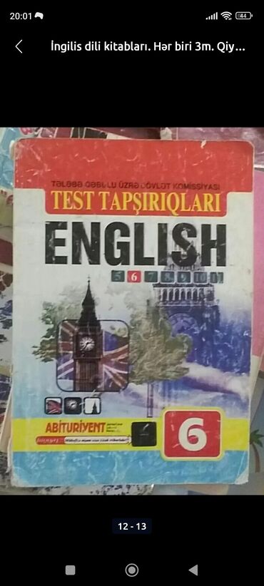 Tədris ədəbiyyatı: İngilis dili kitabları. Ün. Yeni Yasamal
📎10 — 12