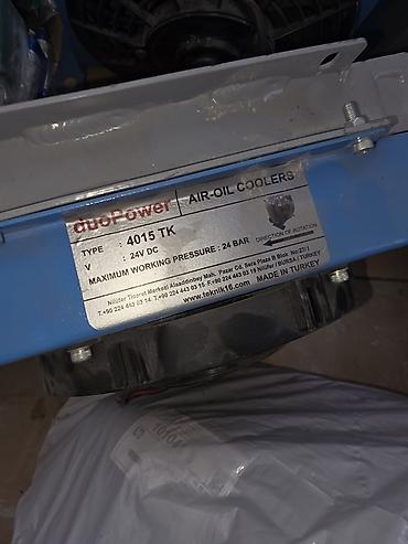 Масляные радиаторы: DuoPower Air-Oil Cooler – Model 4015 TK - Tip: 4015 TK - Gərginlik — 2