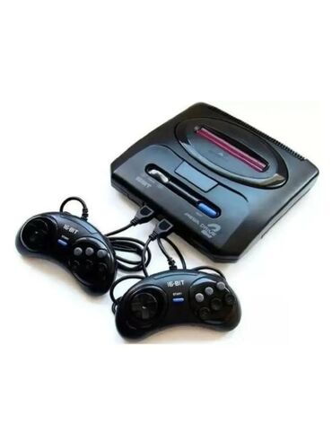 Видеоигры и приставки: SEGA MEGA DRIVE 2 Продаю консоль которая была популярна в 90-ых
