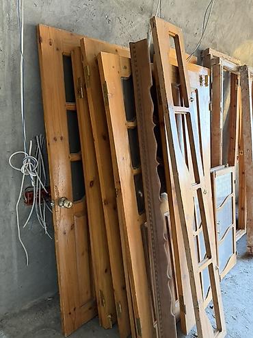 taxta qapilar: Taxta iç qapılar və qutular dəsti - Material: təbii ağac (şılaq — 4