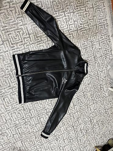 ağ şalvar kişi: Kurtka, Dəri, Payız, Prada, XL — 4